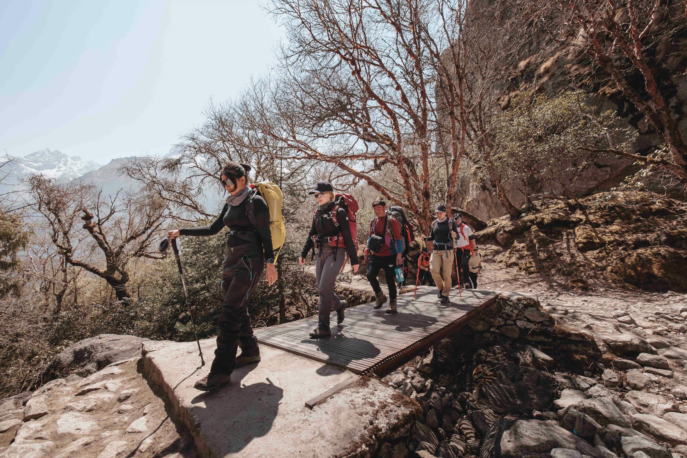 trekking